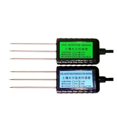 OEM Agriculture 4-20mA 0-5V 0-2V 0-3.3V RS485 Output Soil Moisture EC Temperature Sensor